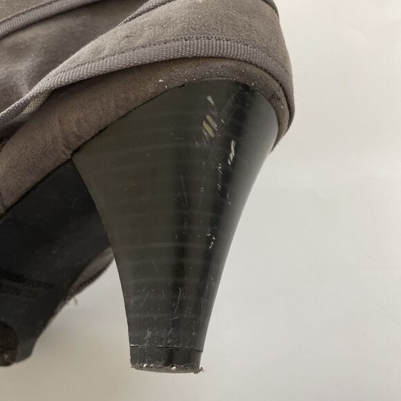 Karen Scott Boots Womens Melodea Ankle Booties Gray Heels Size 9M - Picture 9 of 11